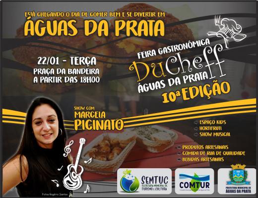 FEIRA GASTRONÔMICA DE ÁGUAS DA PRATA CHEGA EM SUA 10ª EDIÇÃO