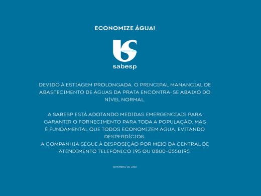 SABESP E PREFEITURA PEDEM QUE POPULAÇÃO ECONOMIZE ÁGUA