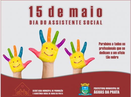 PARABÉNS AOS PROFISSIONAIS DA ASSISTÊNCIA SOCIAL