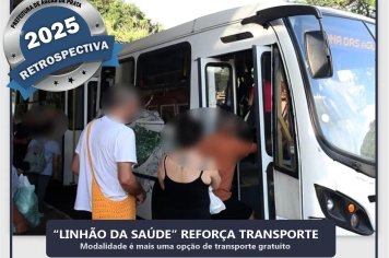 LINHÃO DA SAÚDE OFERECE MAIS TRANSPORTE GRATUITO