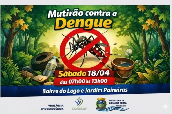 COMBATE À DENGUE: MUTIRÃO ACONTECE NO PAINEIRAS E BAIRRO DO LAGO