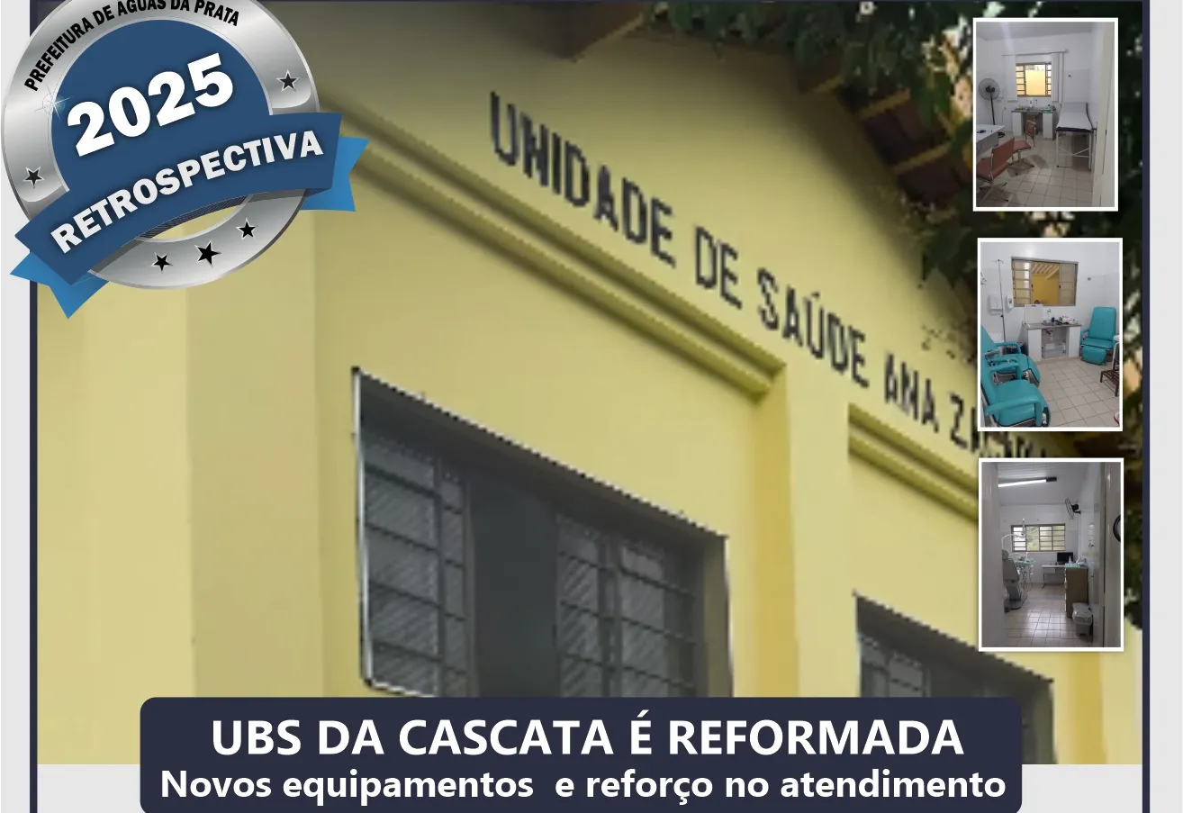 PREFEITURA RENOVA UBS DA CASCATA