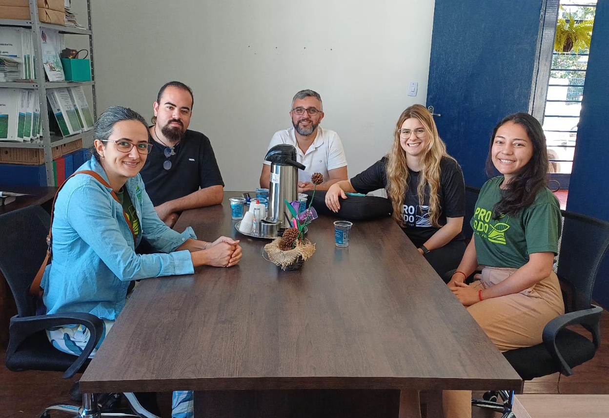 SECRETARIA DE MEIO AMBIENTE RECEBE VISITA DO PROJETO PRÓ-RIO PARDO