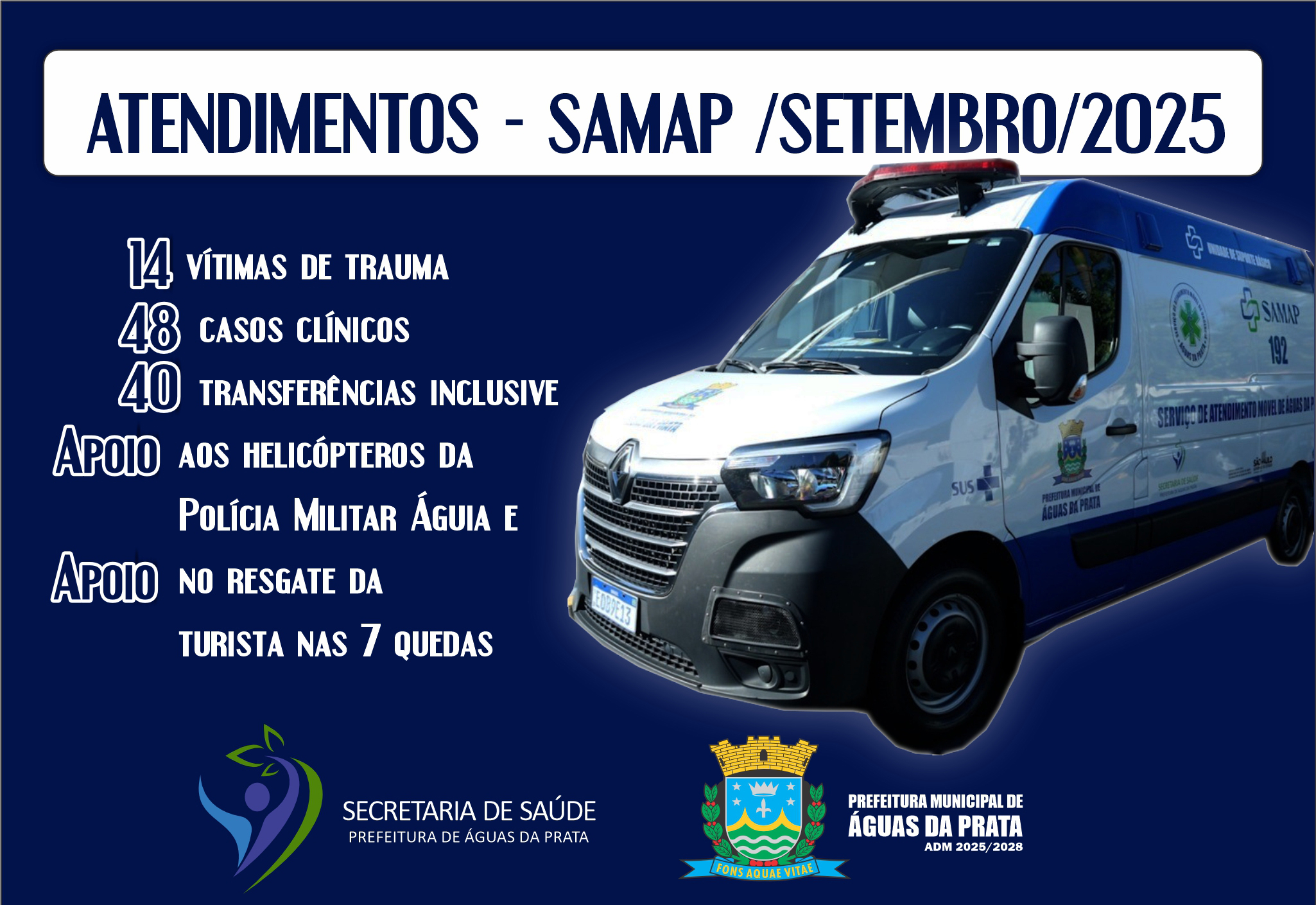 SUCESSO: SAMAP PRESTA MAIS DE 100 ATENDIMENTOS SÓ EM SETEMBRO